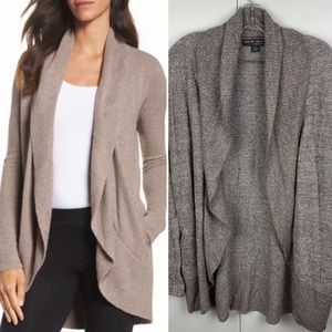 Barefoot Dreams Fuzzy Cardigan Ombr 